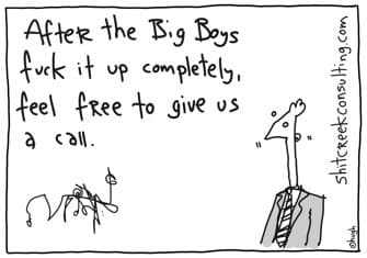 ‘cube grenades’: using my cartoons to help your business kick ass